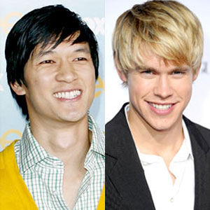 Harry Shum, Chord Overstreet Harry Shum, Chord Overstreet